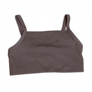 American Eagle Offline Dark Brown Crop Top